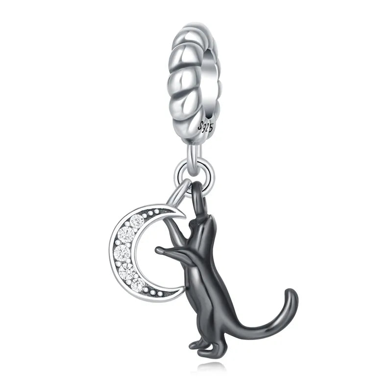 1 Piece 0.93*2.3cm 1*2.1cm 925 Sterling Silver Animal Pendant Jewelry Accessories