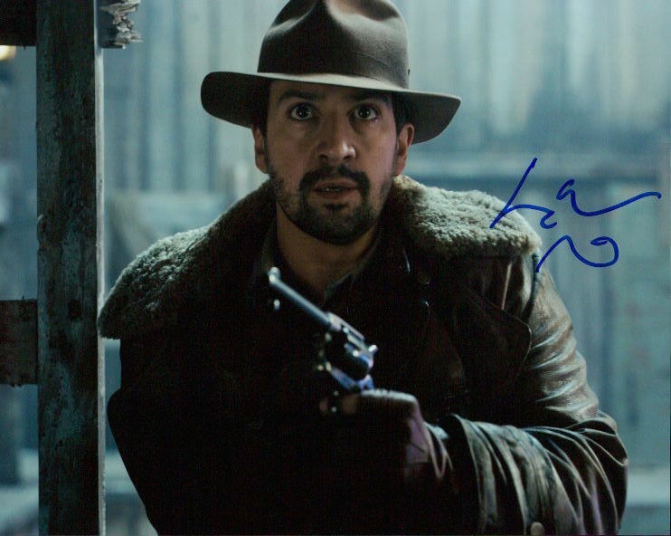 Lin-Manuel Miranda (His Dark Materials) signed 8x10 Photo Poster painting