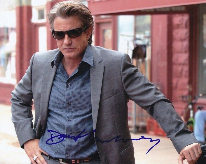 Dermot mulroney signed autographed august: osage county steve huberbrecht Photo Poster painting