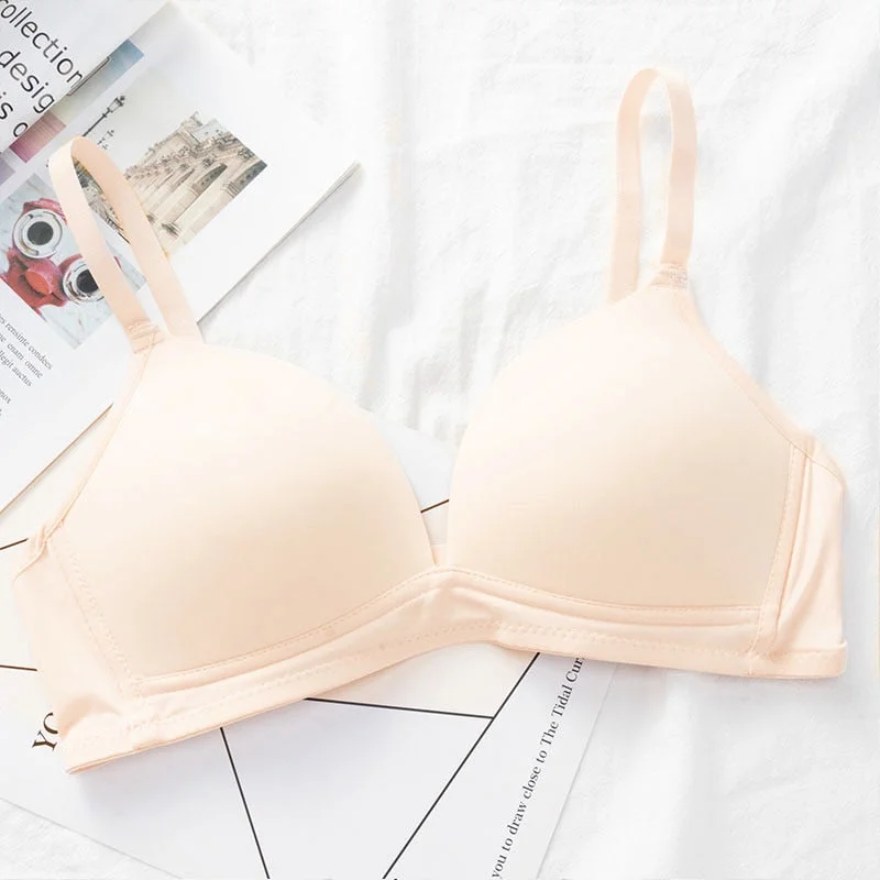Women Bra Soft Wireless Sexy Lingerie Fashion Adjusted Seamless Bralette Female Push Up Full Cup Bra Zero Pressure Underwear