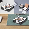 (US Local)PU 5D Diamond Painting Kit Note Box DIY Diamond Art Notepad Box Kit