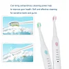 AZDENT New AZ-3 Pro Sonic Electric Toothbrush USB Charger Rechargeable Tooth Brush 4 Replacement Heads 5 Cleaning Modes Timer