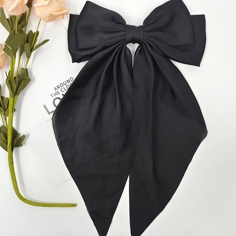 Women’s Minimalist Bow Knot Cloth Hair Clip