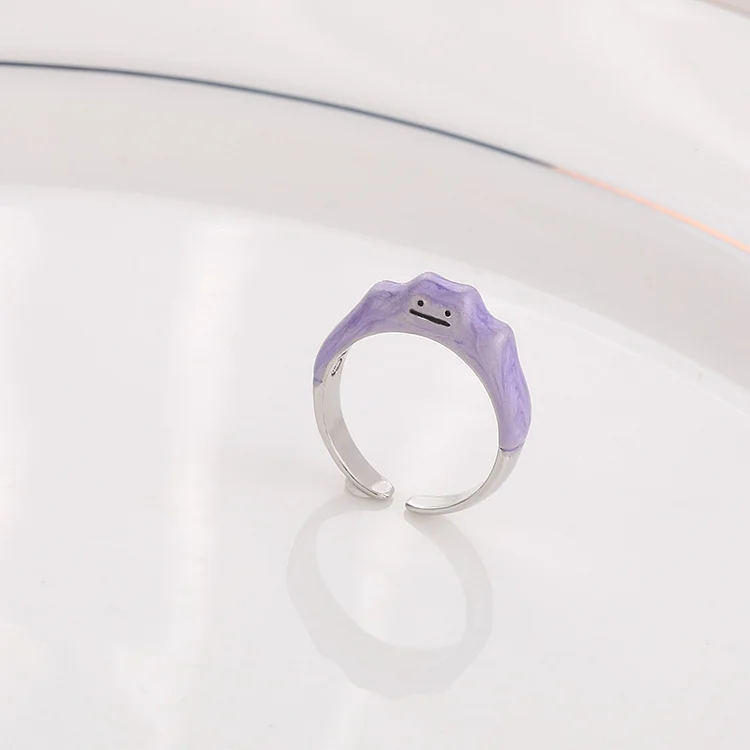 Cute Smiley Monster Ring
