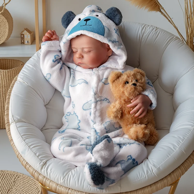 Babeside Sleeping Reborn Baby Noah 20'' Little Infant Boy Best Gift for Kids