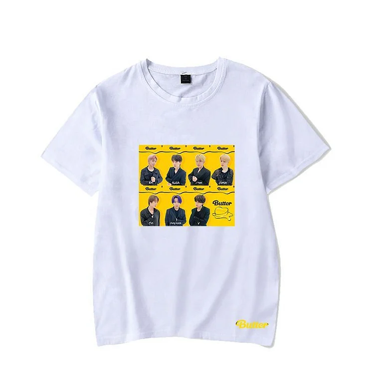 방탄소년단 Butter Album Member T-shirt