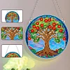 Suncatcher Tree Of LifeDiamond Painting Hanging Pendants for Kid DIY Craft