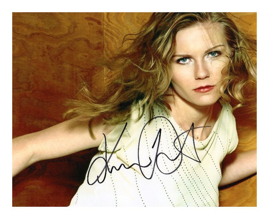 KIRSTEN DUNST AUTOGRAPHED SIGNED A4 PP POSTER Photo Poster painting PRINT 8