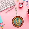 Diamond Painting Double Sided Letters Keychain Pendant(U)