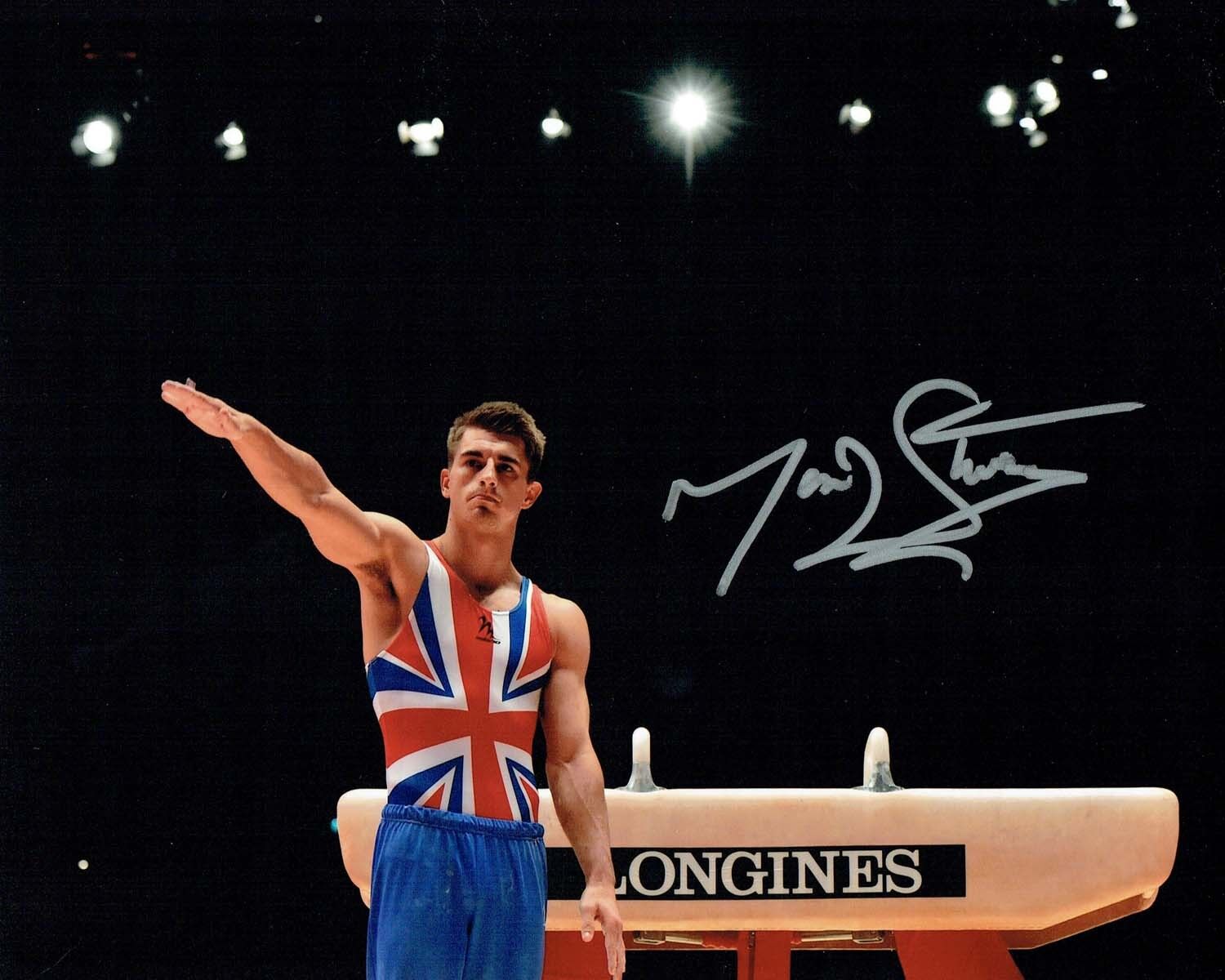 Max WHITLOCK Autograph Signed Olympic 10x8 Photo Poster painting 5 AFTAL COA Gold Medal GYMNAST