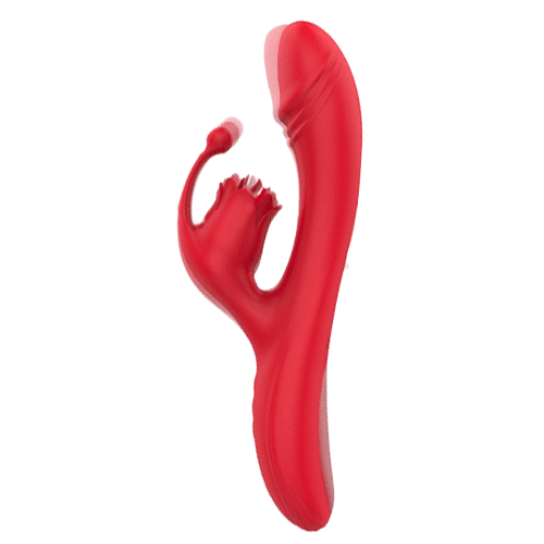 Rose Crown 3-in-1 Heating Tongue-licking Vibrator