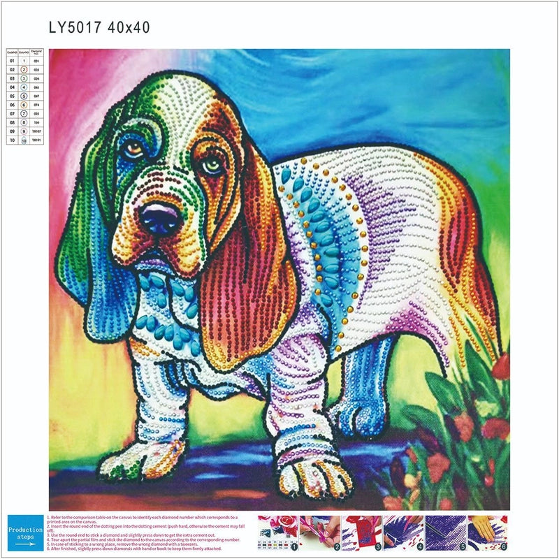 Diamond Painting DIY Bright Diamond Owl Living Room Bedroom Hanging Painting 5D Hot Diamond Painting