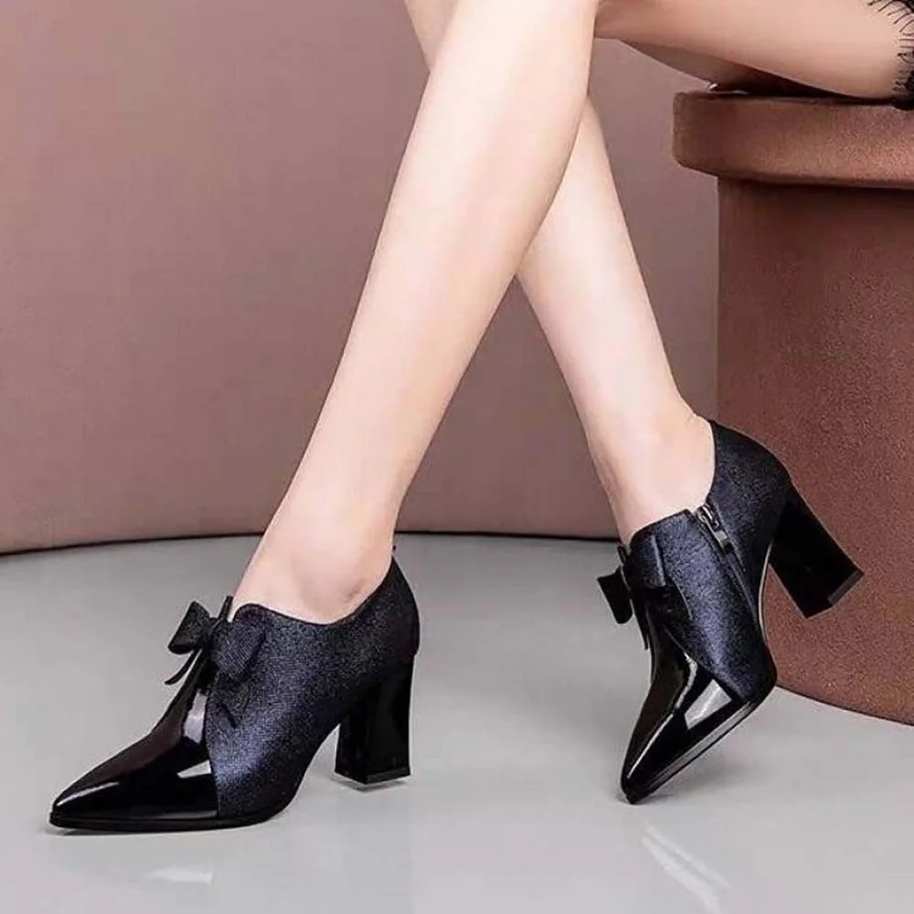 Women Sandals Sexy High Heels Women Shoes Spring Summer Mesh Women's Sandals Office Work Block Heel Shoes Zipper Boots
