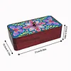 DIY Diamond Art Wooden Storage Box with Lid for Jewelry & Crafts Organization Kit