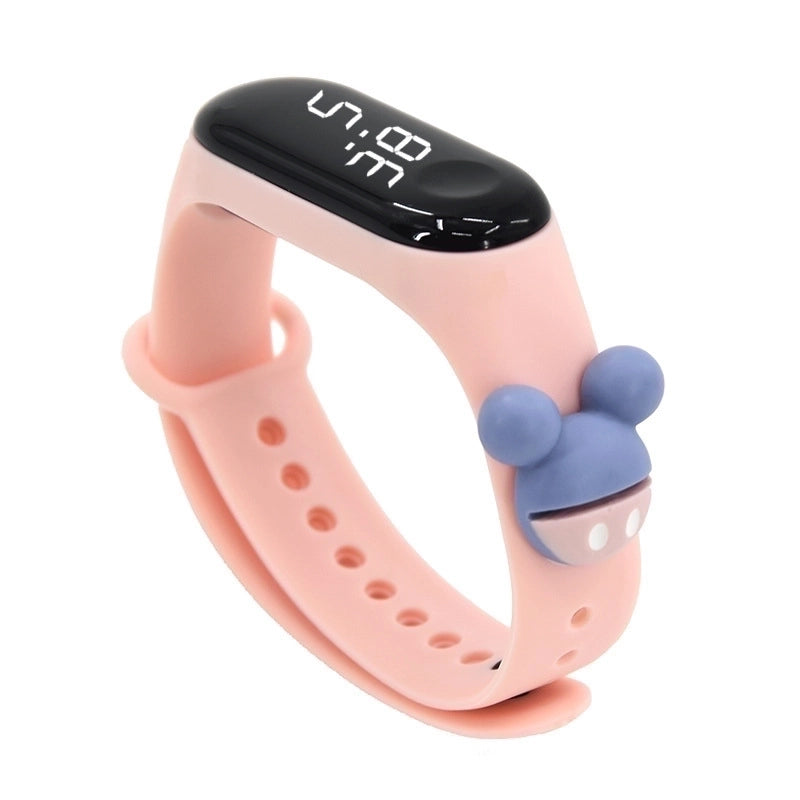 Princess Minimalist Cartoon Strawberry Electronic Kids Watches