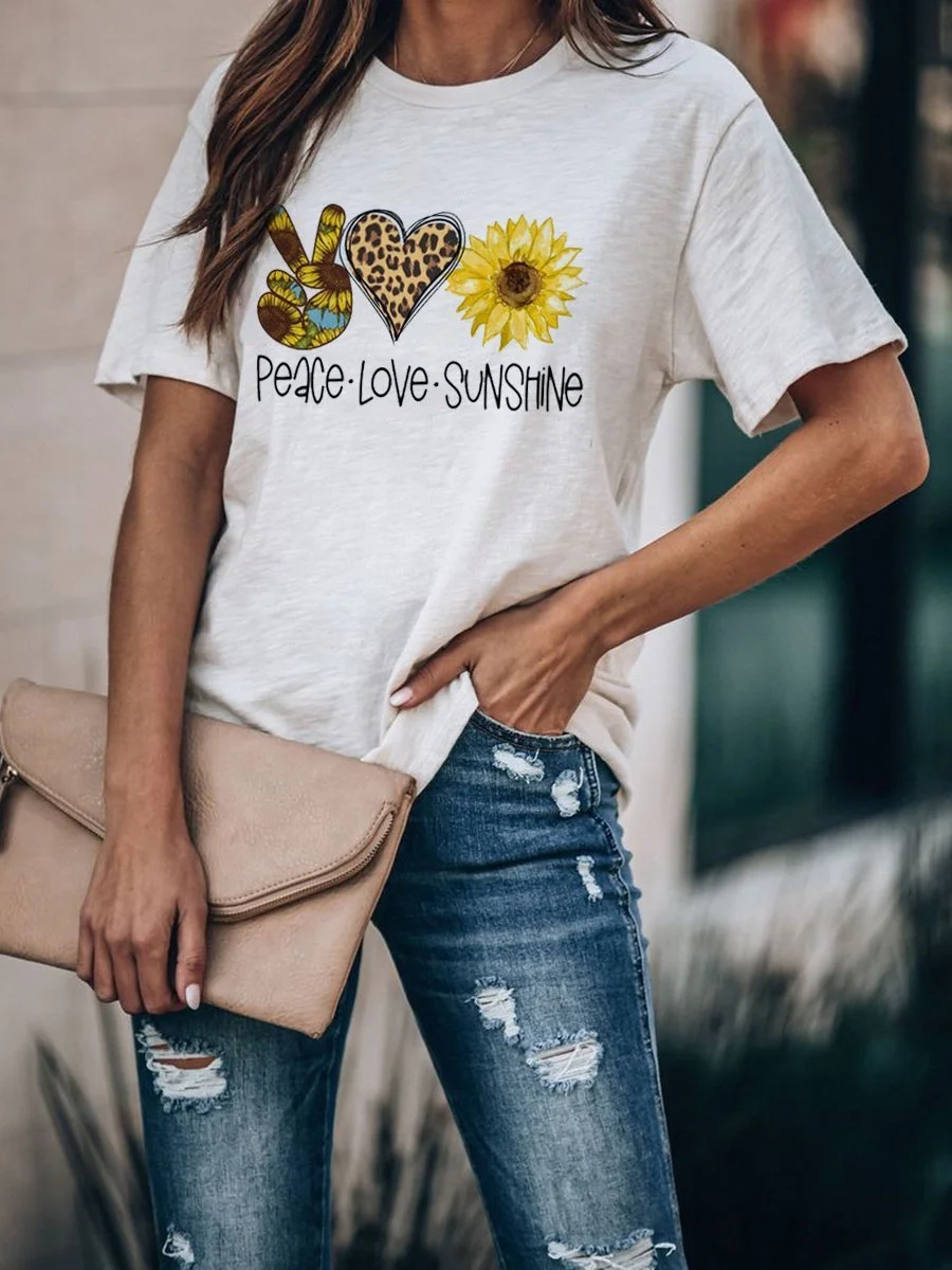 Peace Love Sunshine T-Shirt