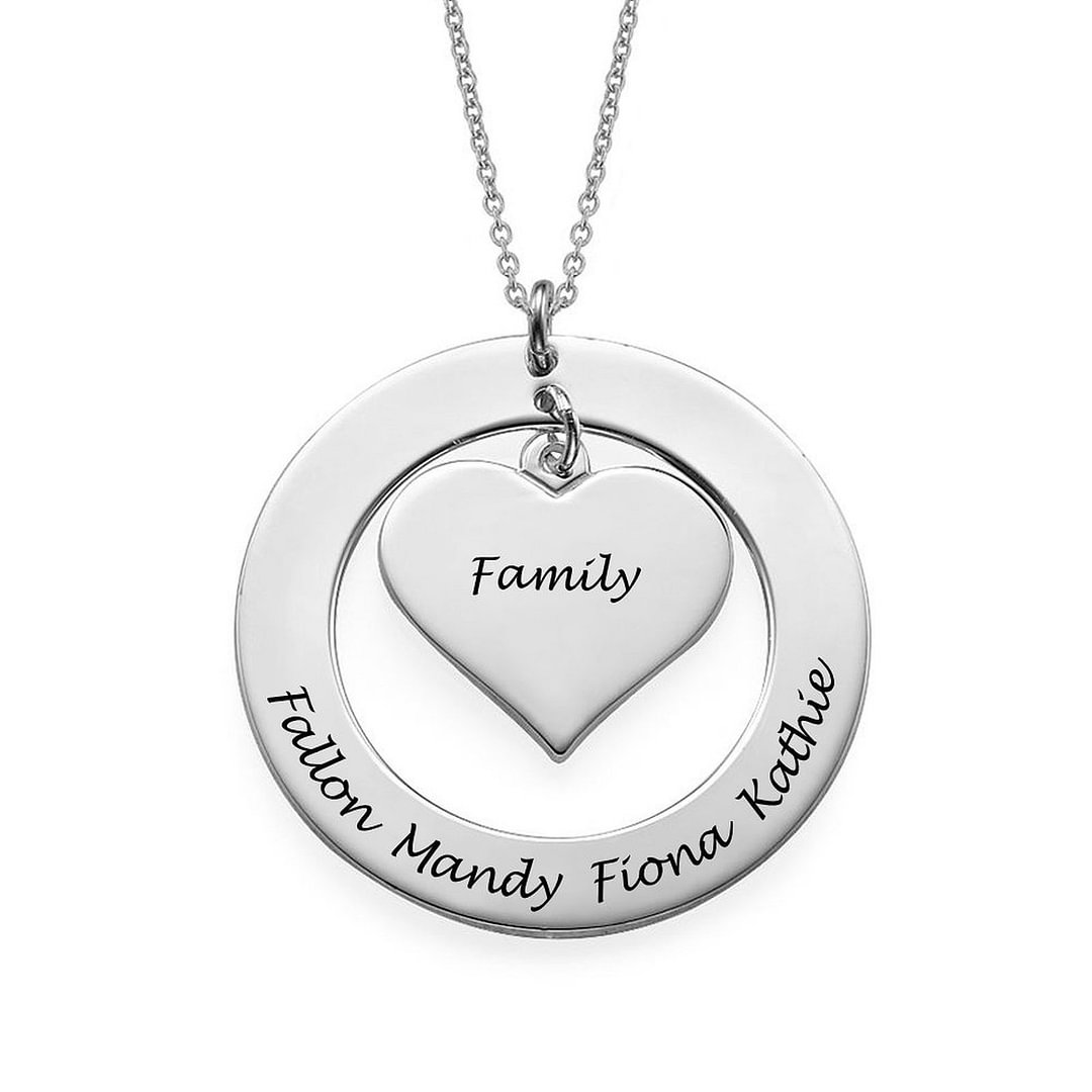 Personalized Family Love Necklace