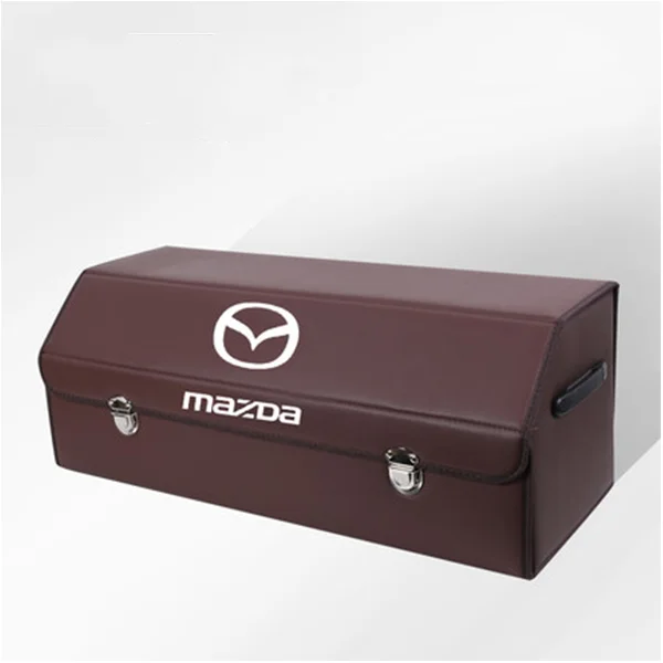 Car Trunk Leather Storage Box