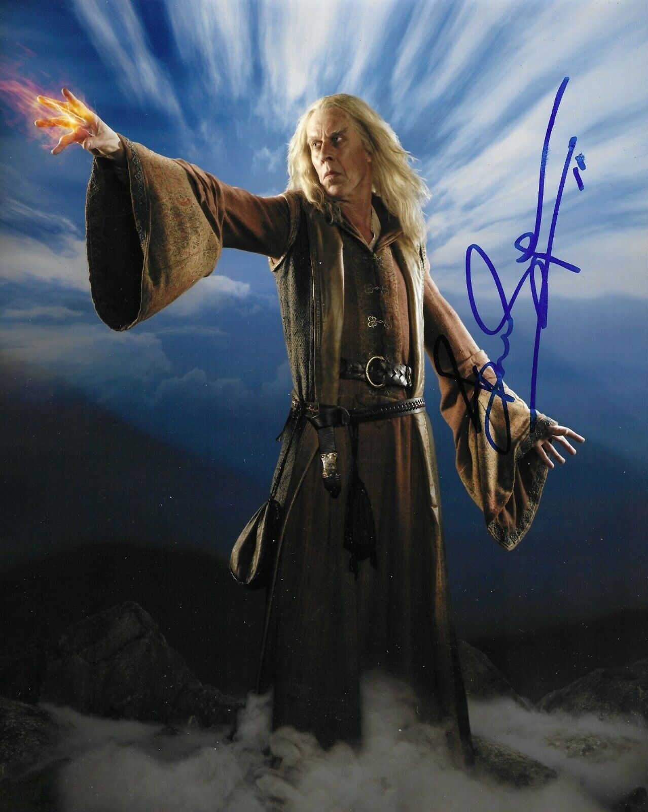 Bruce Spence Signed Legend Of The Seeker 10x8 Photo Poster painting AFTAL