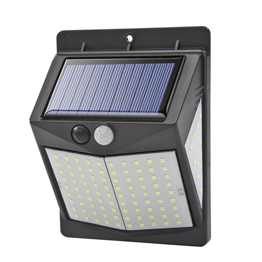

122LED Solar Power PIR Motion Sensor Wall Light Outdoor Garden Street Lamp, 501 Original