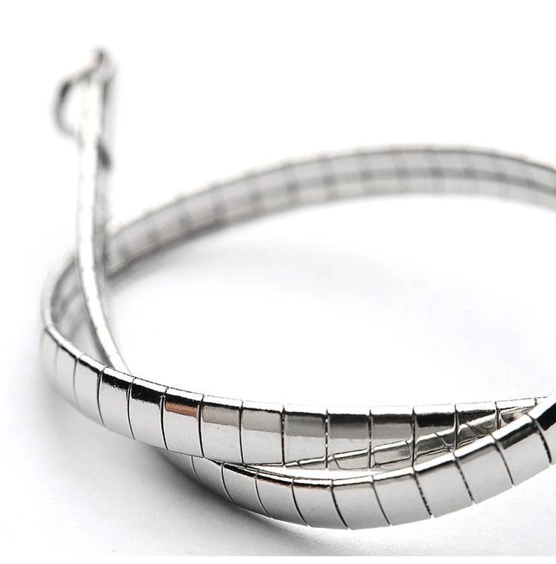 Modern Style Minimalist Classic Style Glossy Solid Color 304 Stainless Steel Chain Unisex Bracelets