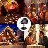 Outdoor Waterproof LED Santa Claus Projector Light with Base for Christmas