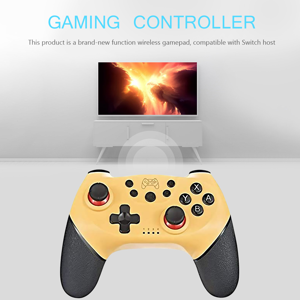 

For Switch Pro Bluetooth Dual Motor Vibration Wireless Controller, 501 Original