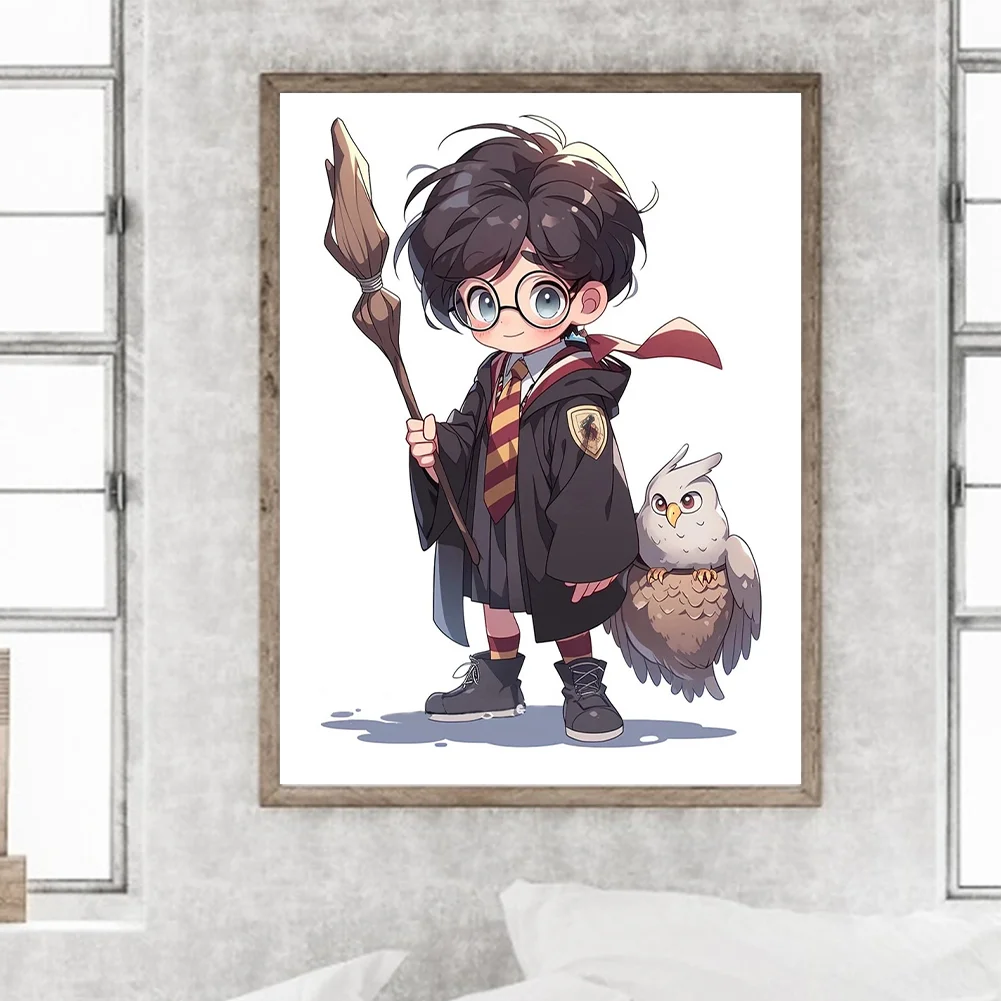 Diamond Painting - Full Round Drill - Harry Potter(Canvas|30*40cm)
