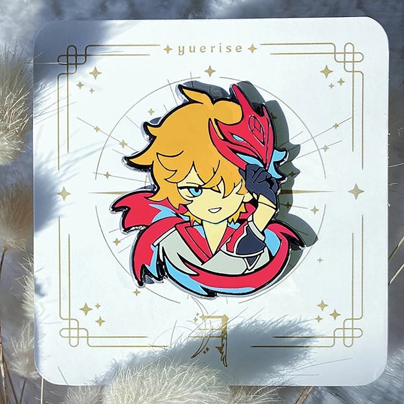 Cartoon Style Pin Cartoon Character Alloy Plating Unisex Brooches