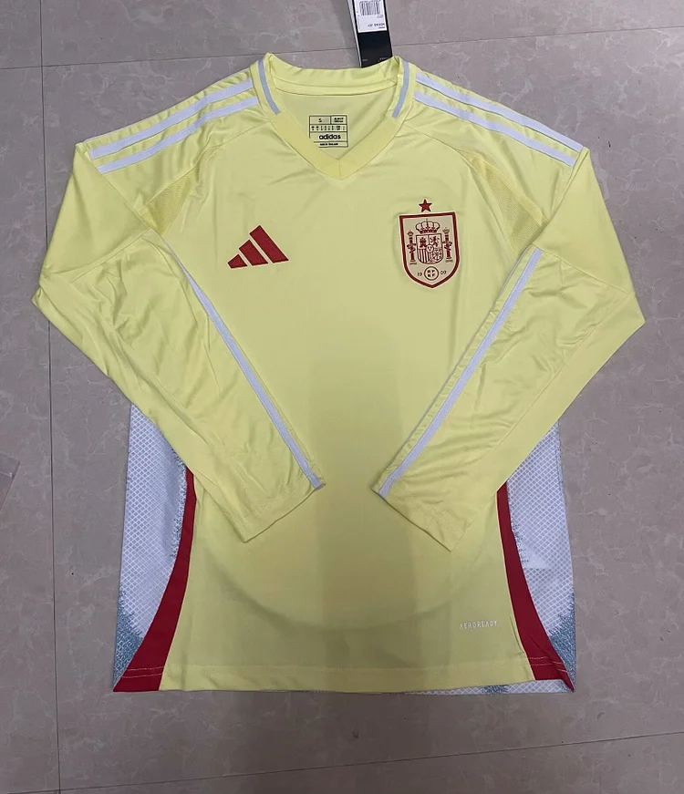2025 Spain away long-sleeved fan version