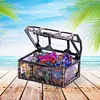 26Pcs Dive Gems Pool  with Treasure Box Diamond Jewel  for Swimming Pool