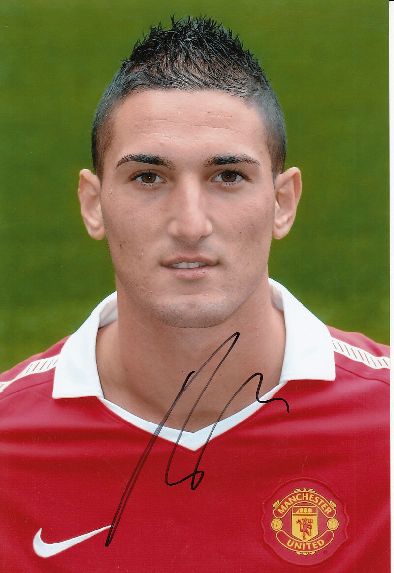 Manchester United Hand Signed Federico Macheda Photo Poster painting 12x8.