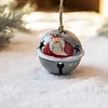 Cute Christmas Tree Snowman Elk Hanging Bells