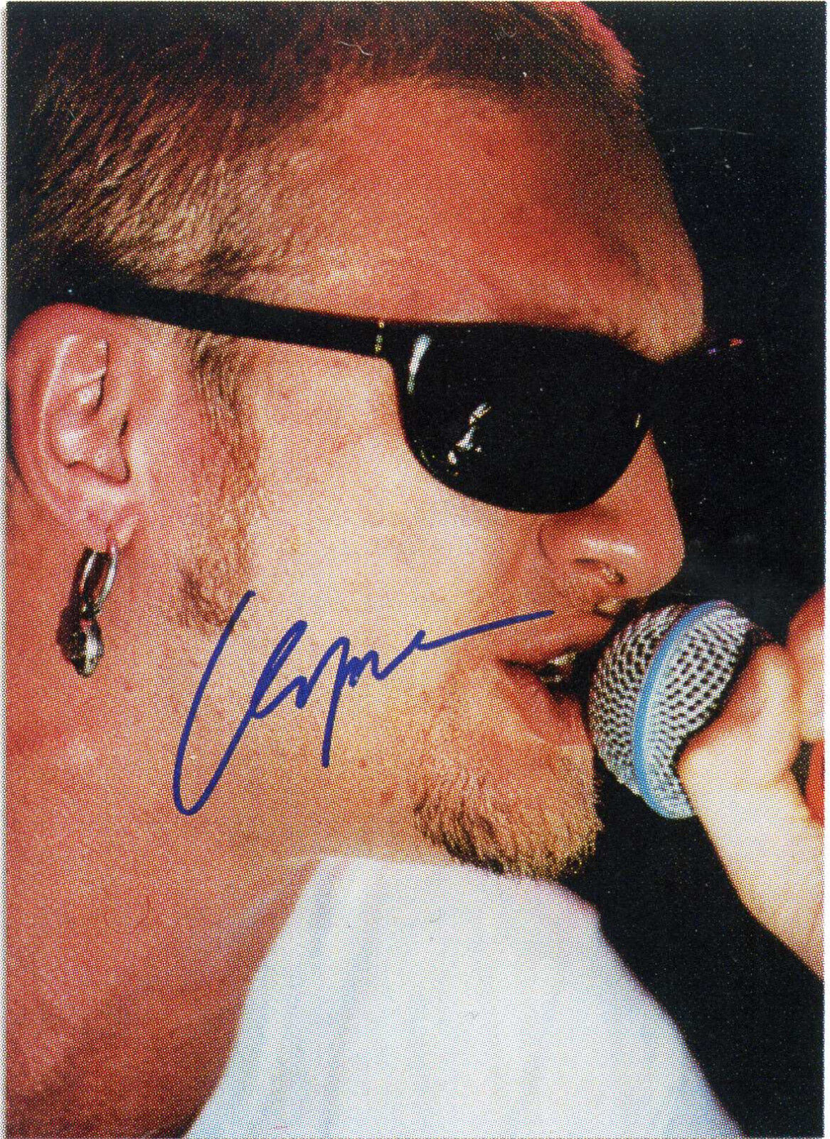 LAYNE STALEY Signed Photo Poster paintinggraph - Rock Singer - ALICE IN CHAINS - Preprint