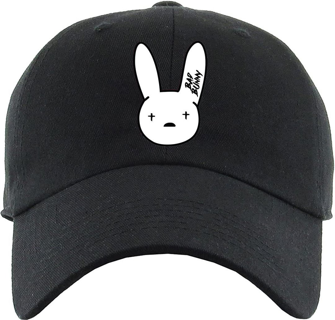 Bad Bunny Baseball Cap Peaked Cap Adjustable Sports Hat Women Men Wear