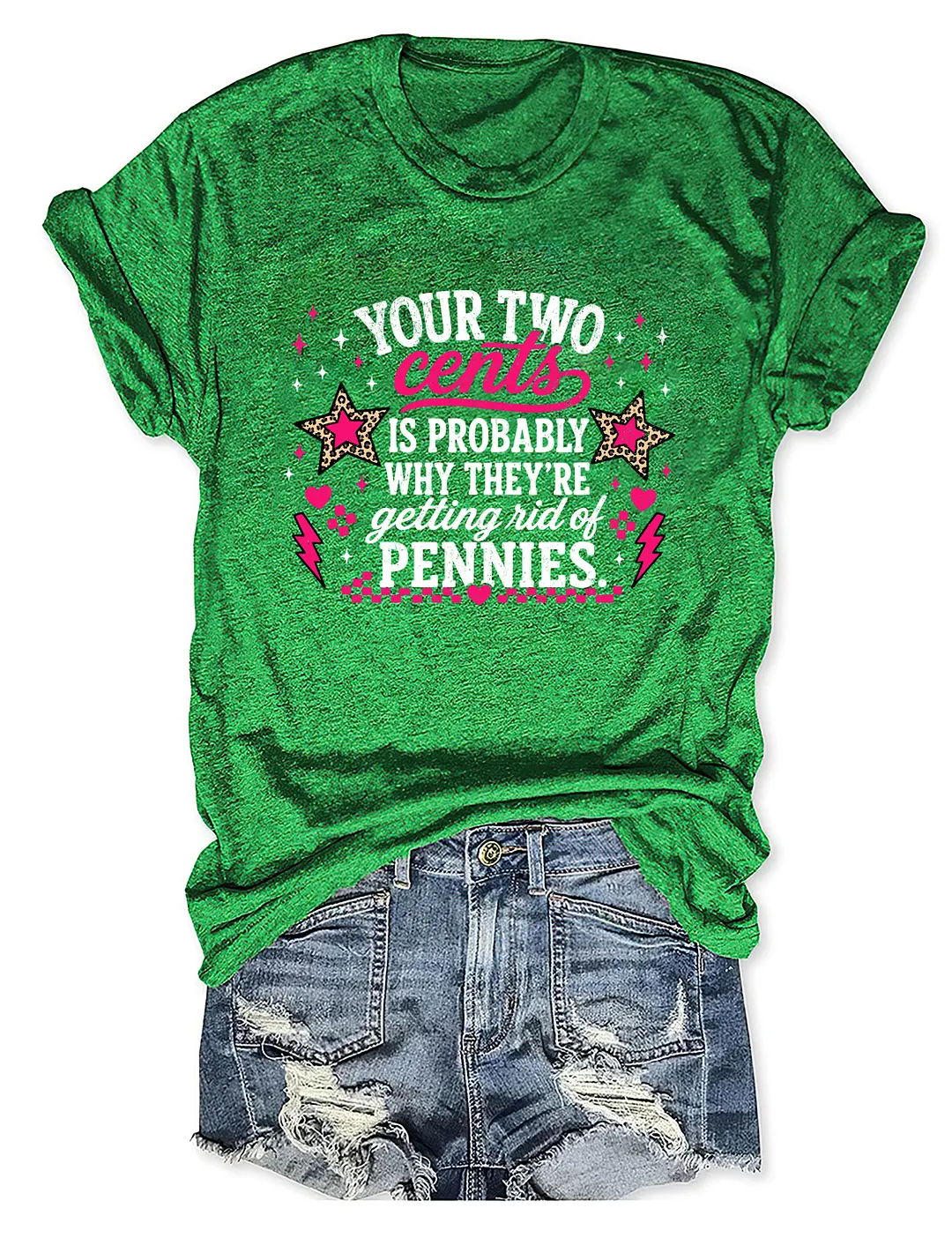 Your Two Cents Getting Rid Of Pennies T-shirt