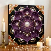 (30x30cm)DIY Pearl Painting Framed Mandala Handmade Pearl Material Art Kit Living Room Decor