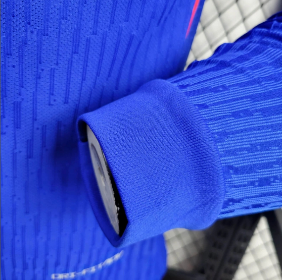 2024 France home Long sleeve Player version Football T-Shirt Thai Quality