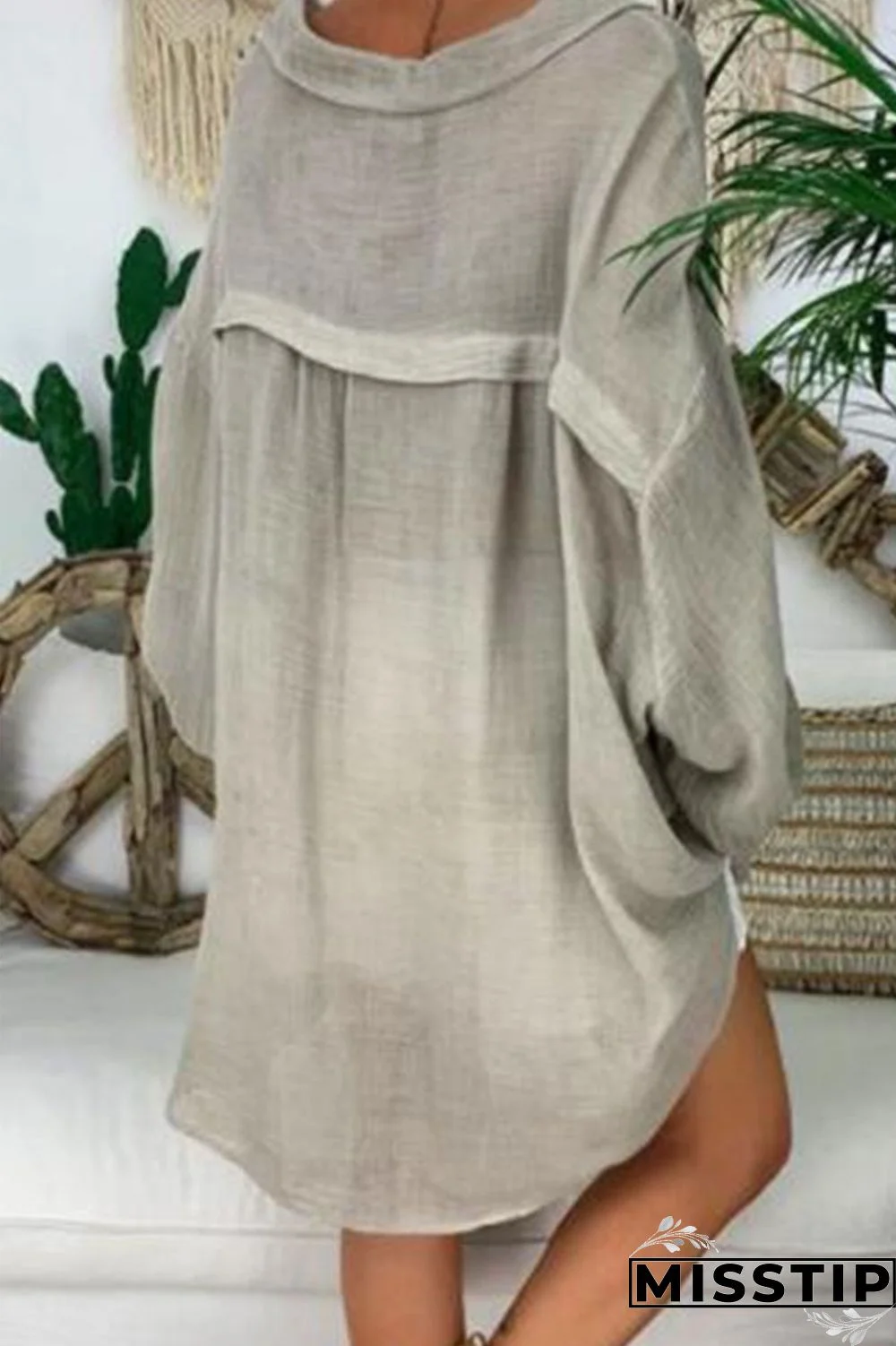 Black Casual Solid Patchwork Buckle Asymmetrical Turndown Collar Tops