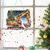 Diamond Painting Acrylic Christmas Tree Diamond Painting Hanging Ornaments