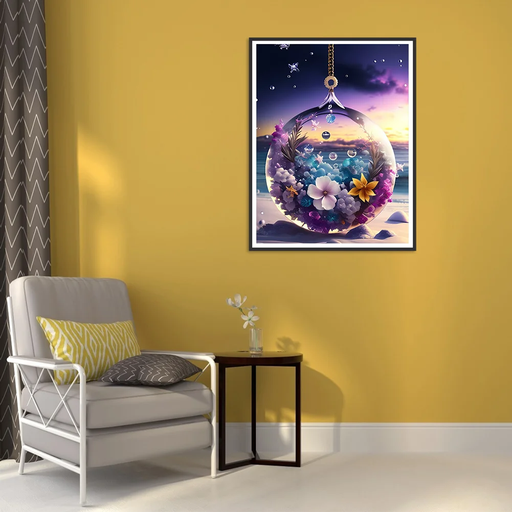 Diamond Painting - Full Round Drill - Flower Beach(30*40cm)