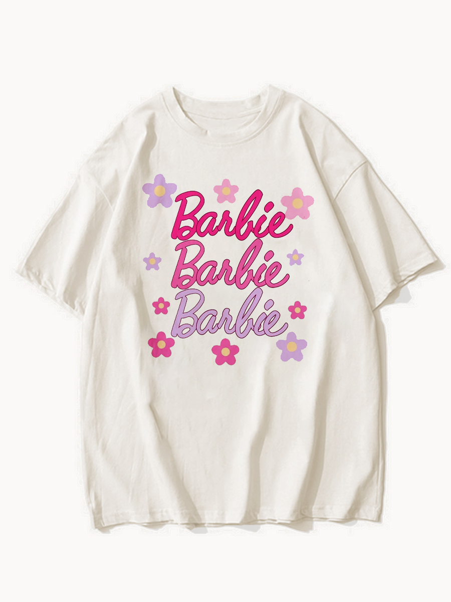 Oversized Come On Barbie Let's Go Party T-shirt ctolen