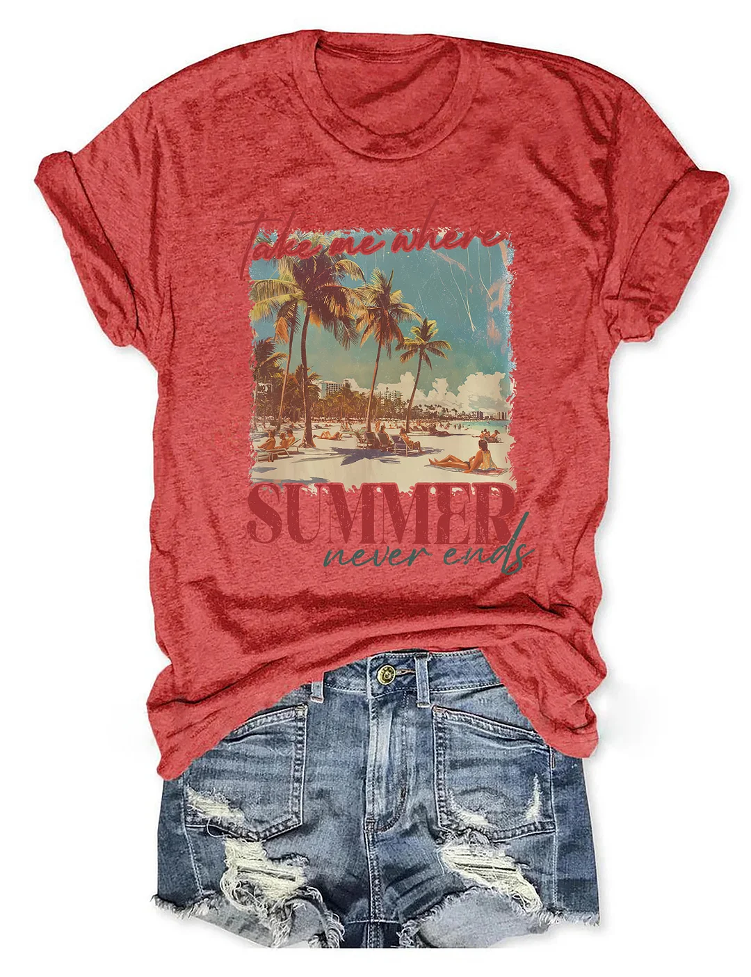 Take Me Where Summer Never Ends T-shirt