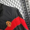 25/26 Manchester United Jacket Black/Red Windbreaker