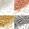 14K / 18K Golden Silver Copper Round Beads DIY Jewelry Accessories