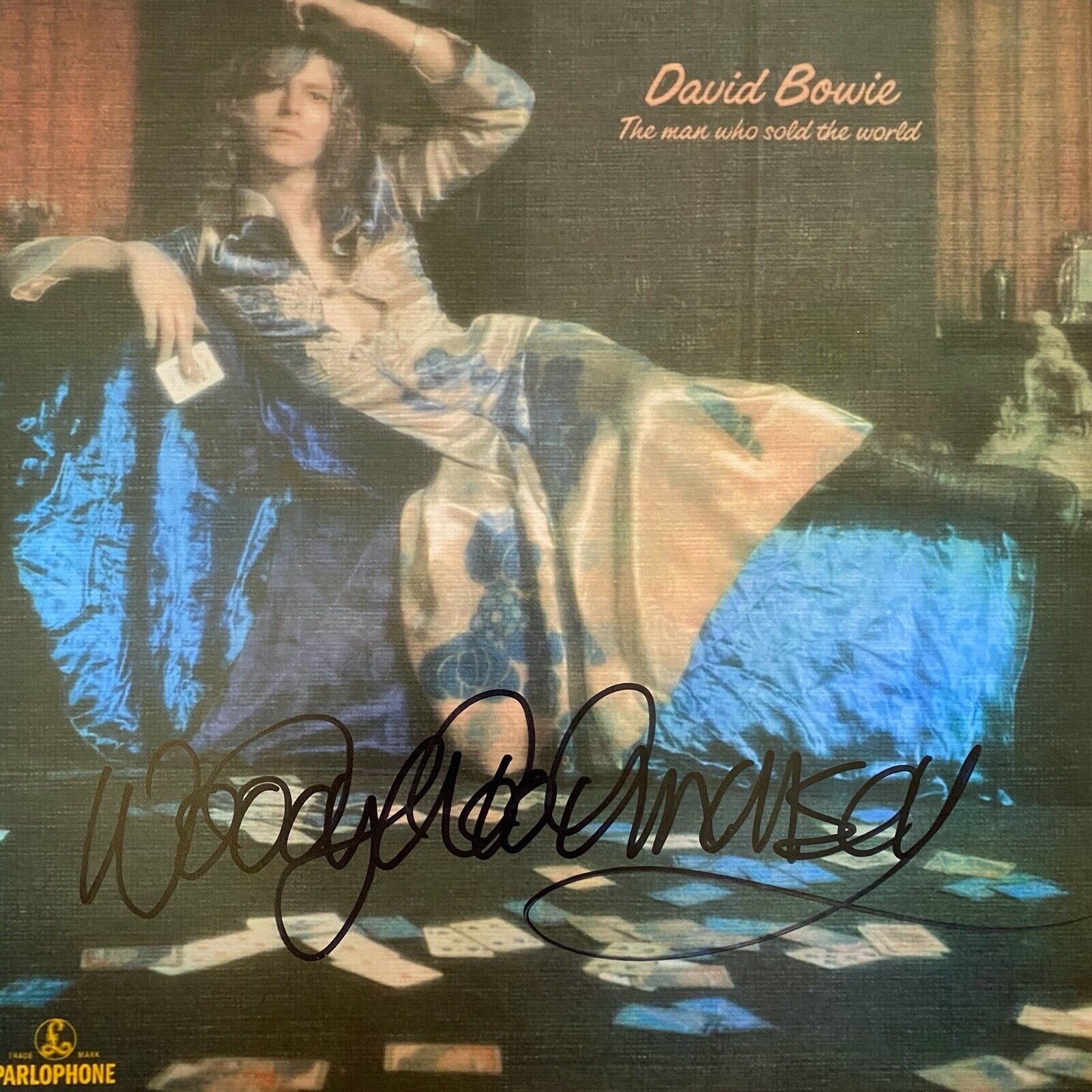 Woody Woodmansey Signed 12x12 Photo Poster painting - David Bowie The Man Who Sold The World 2