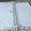 Outdoor Tassels Hammock Garden Patio White Cotton Swing Chair Hanging Bed