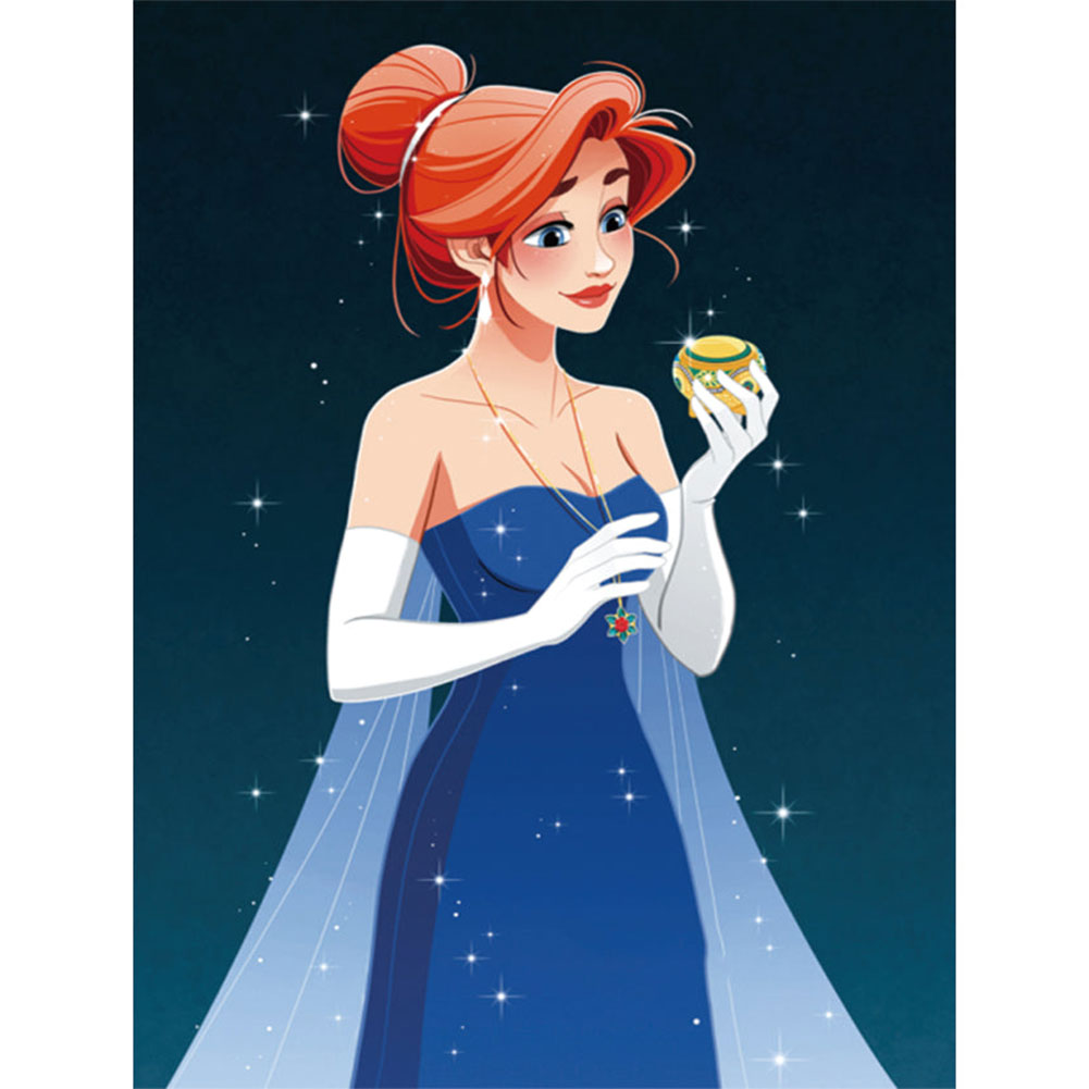 

Princess Ariel - Round Drill Diamond Painting - 30*40CM, 501 Original