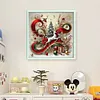 Christmas Tree Elk-11CT Stamped Cross Stitch 40*40cm/15.75*15.75in tapestrymarket