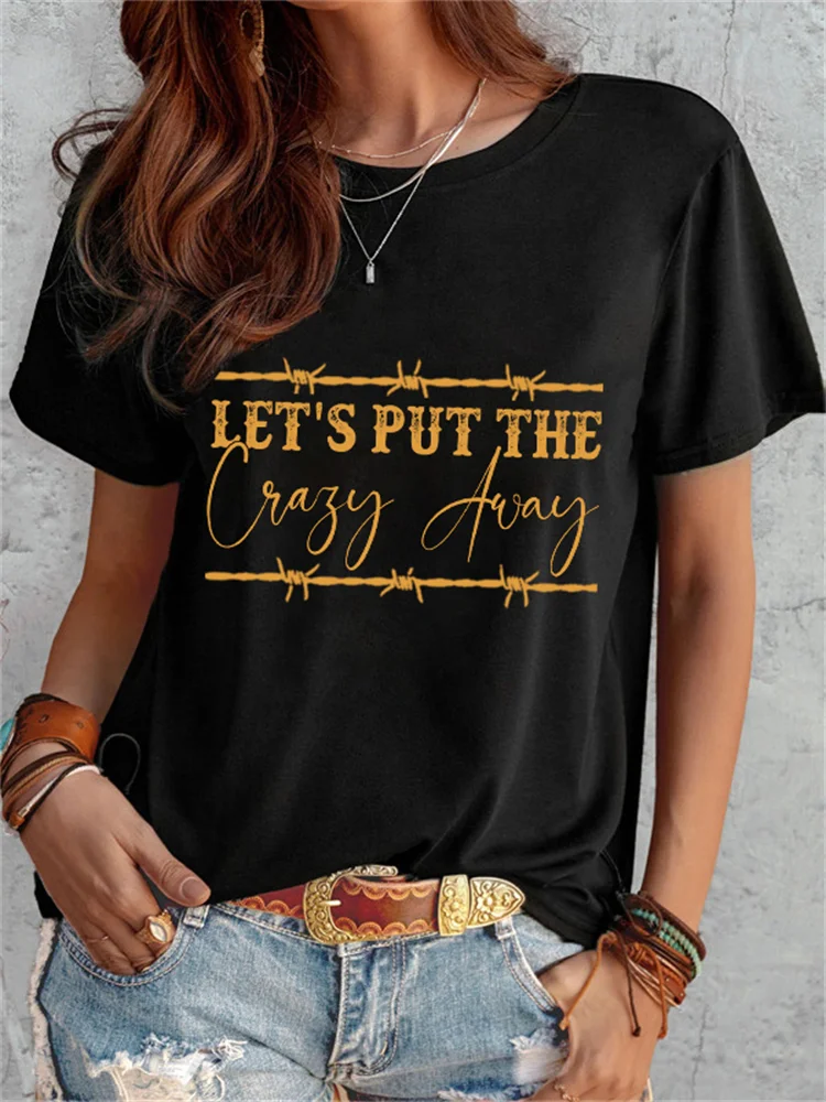 Western Wire Cowboy Quote Short Sleeve T Shirt